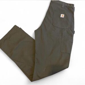 Carhartt Men's Dark Green Cargo Pants